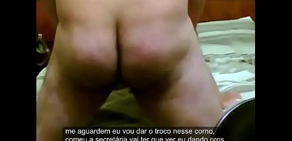  Esposa filma e posta video do Marido transando com a secretária gostosa em MG, ela promete dar o troco no marido